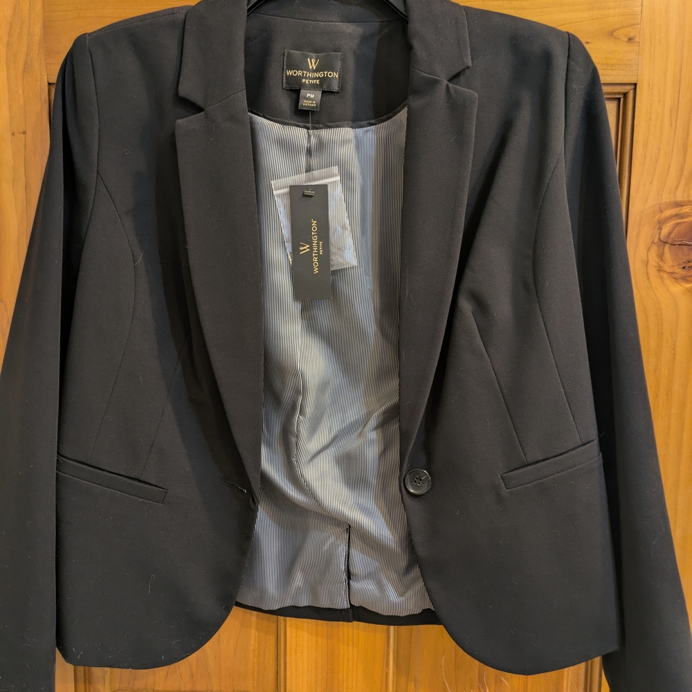 Worthington Black Blazer